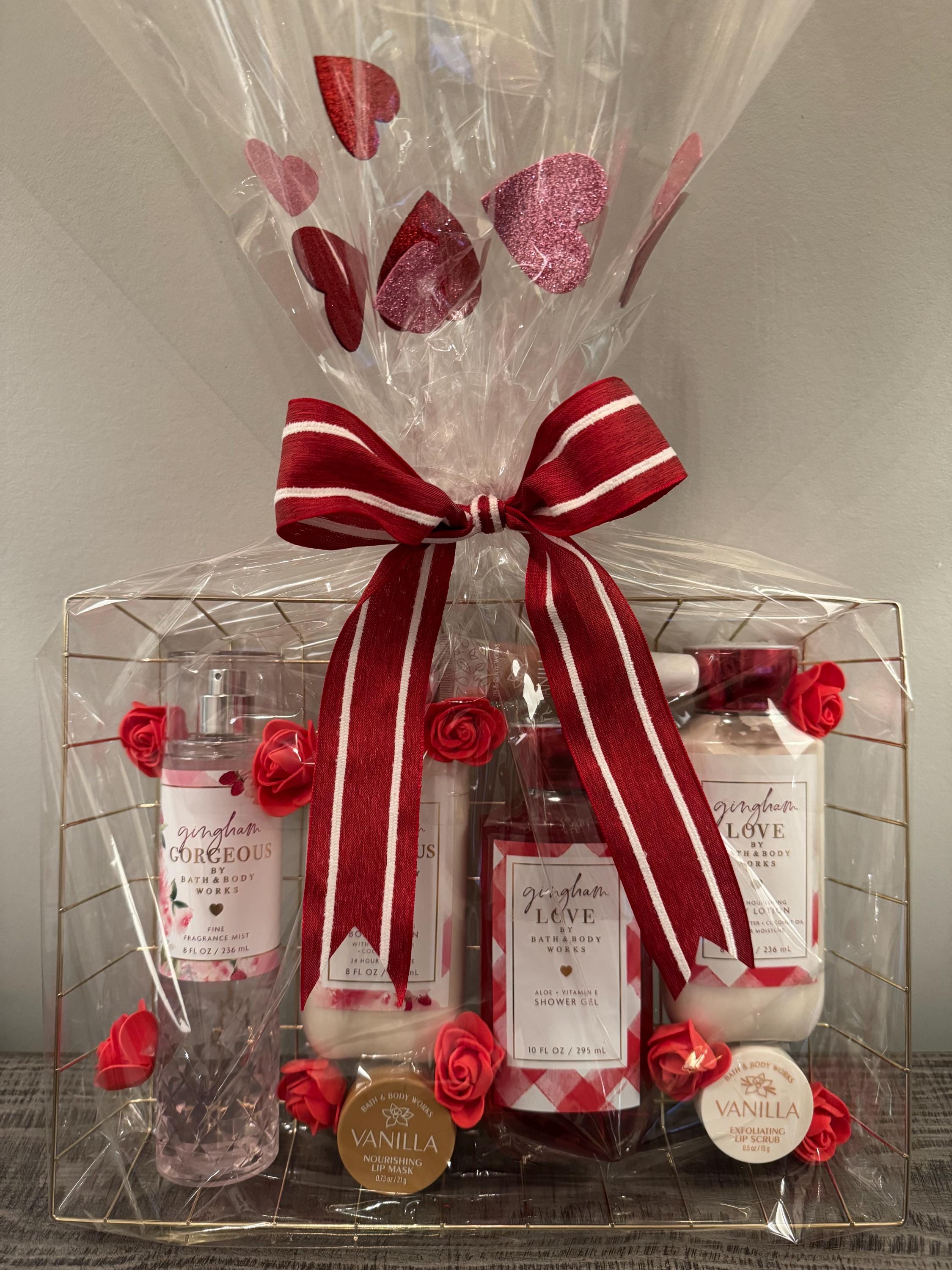 Handmade Custom Bath & Body Works Gift Basket Many Scents