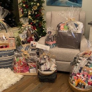 Custom Handcrafted Gift Basket: Spa, Wellness, Beauty Theme
