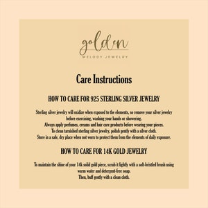 14k solid gold care instructions