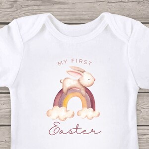 Adorable Baby Bunny My First Easter Onesie, Cute Easter Gift, Baby&#39;s First Easter