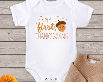 My First Thanksgiving Onesie, My First Thanksgiving T-Shirt