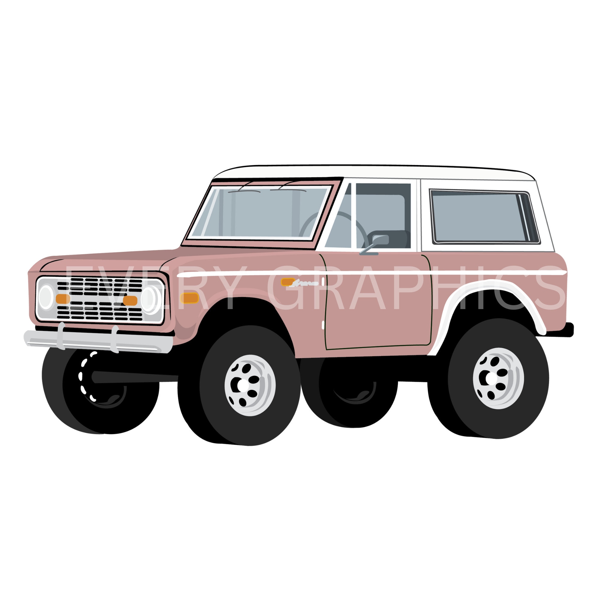 Ford Bronco Clipart