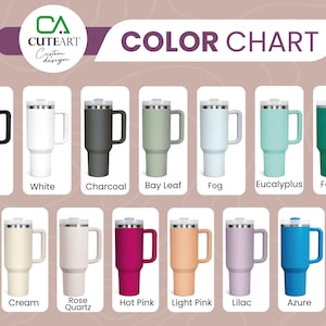 Custom Logo 40oz Tumbler With Handle, Personalized 40oz Tumbler with Handle & Straw, Custom Cup with logo, Custom Logo Tumbler image 9