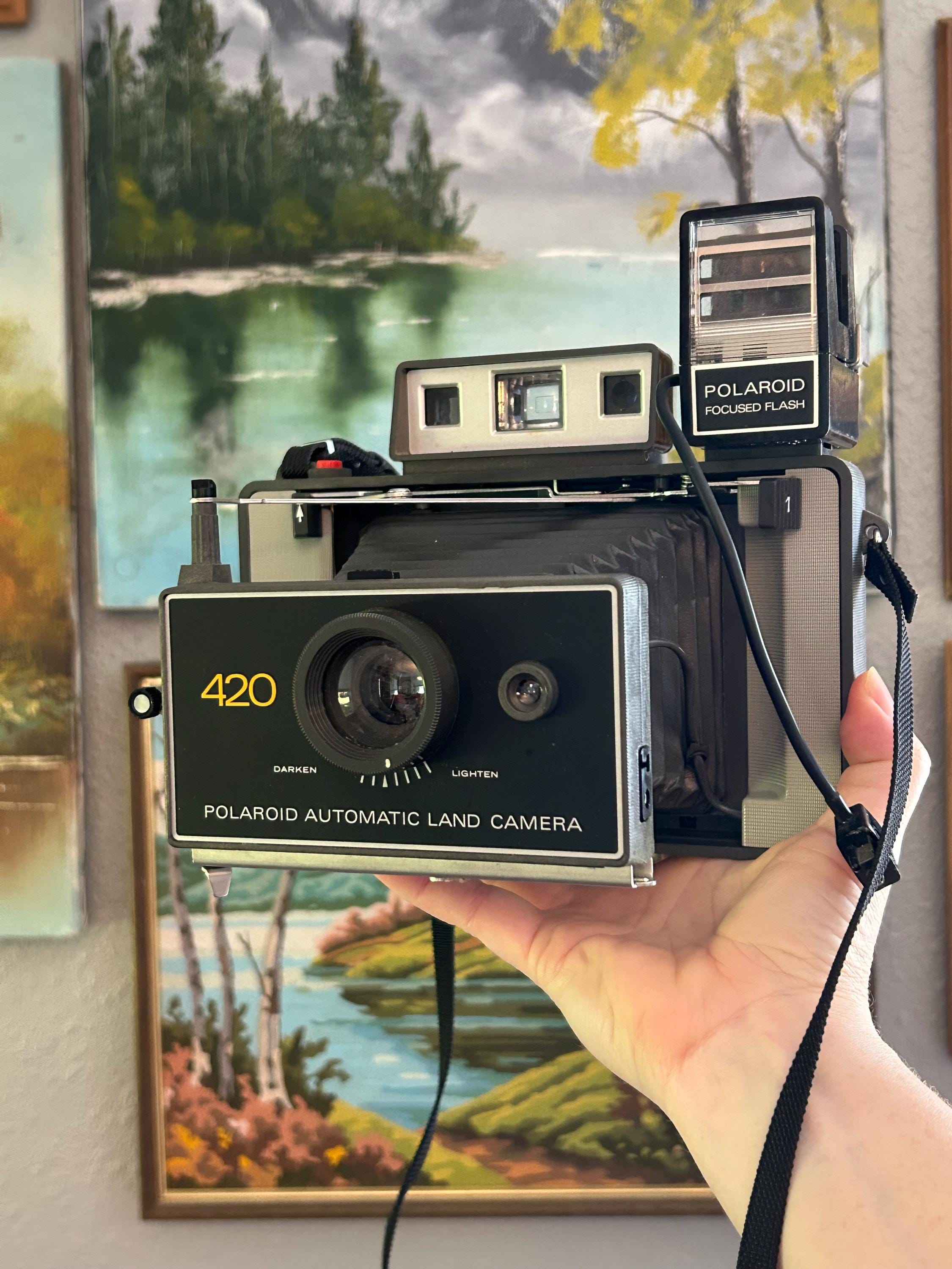 Vintage 1970s Polaroid 420 Land Camera - Etsy