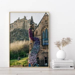 Printable, Edinburgh, Scotland, UK, Travel Photography, Fall, European, Wall Art, Home Decor, Digital Download