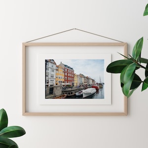 Colorful Nyhavn, Copenhagen, Denmark, Travel Photo, Photo Print, Europe, Wall Art, Home Decor