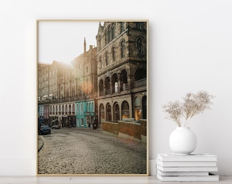 Printable, Victoria Street, Edinburgh, Diagon Alley, Scotland, UK, Travel Photography, Fall, European, Wall Art, Home Decor, Digital