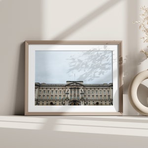 Printable, Buckingham Palace, London England, digitaler Download, europäische Reisefotografie, Royal, Dekoration, Wandkunst