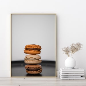 Macarons, still life, Photo Print, Wall Art, Kitchen Home Decor