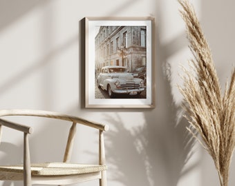 Liberation Celebration on the Markt, Maastricht, Netherlands, Photo Print, WWII, Nostalgia, Europe, Old Car, Wall Art, Home Decor