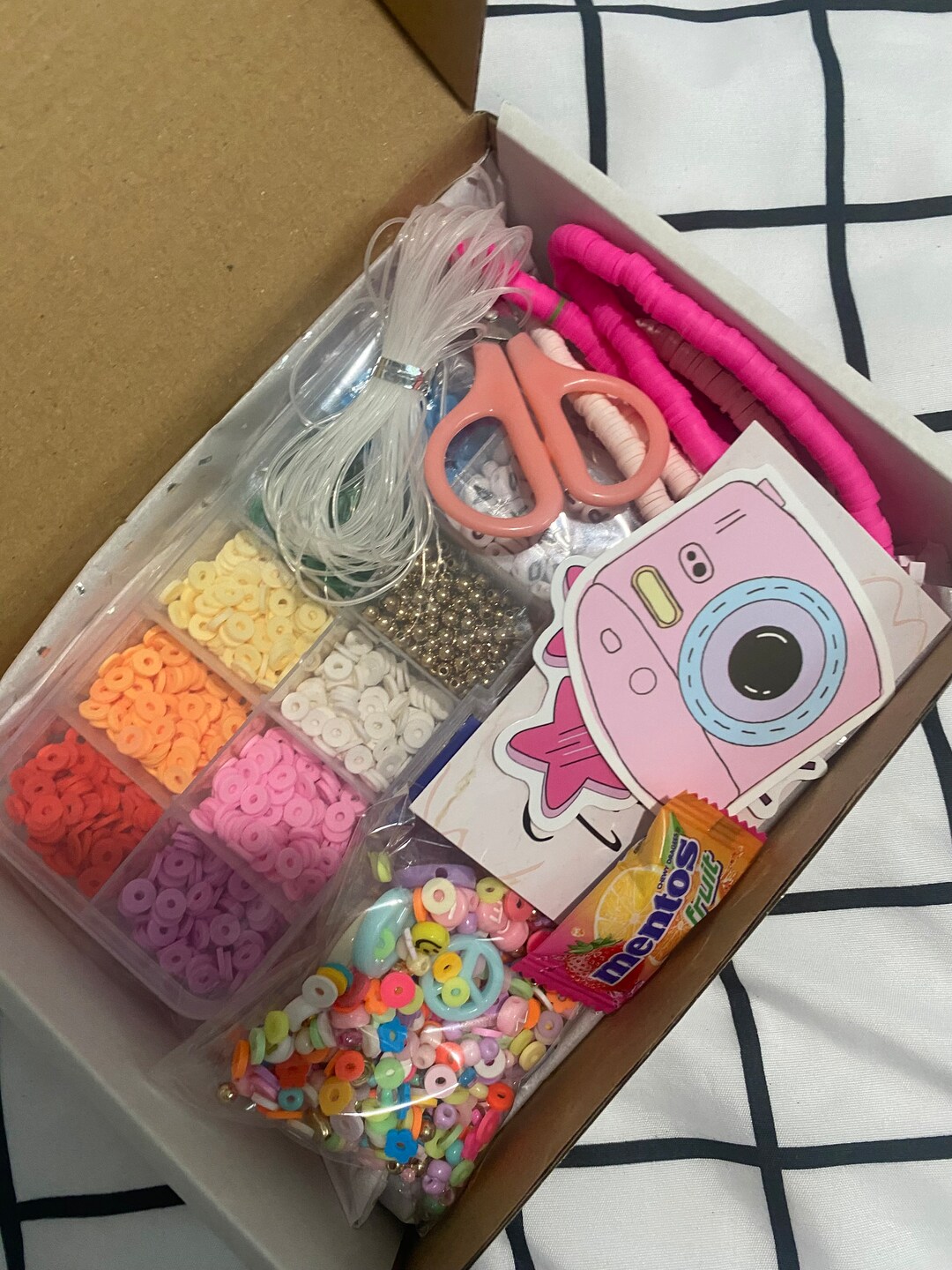 Beading Starter Box- Everything Needed to Make Bracelets! - Etsy
