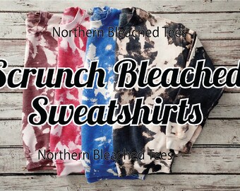 Bleached sweatshirt wholesale new arrivals