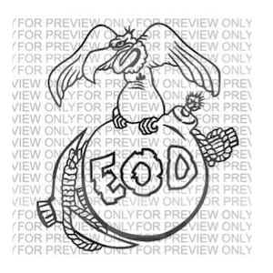 Buzzard Bomb and Pick SVG (digital file)
