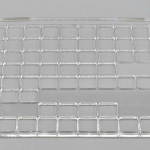 Anpassningsbart tangentskydd för surfplattor (transparent)