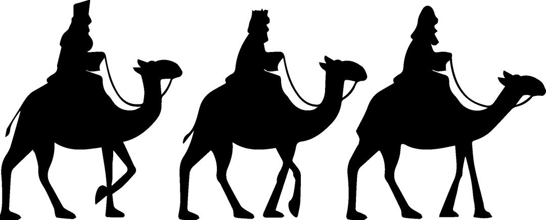 Reyes Magos SVG, PNG, DXF - Etsy España