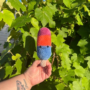 Popsicle crocheted Stuffed animal