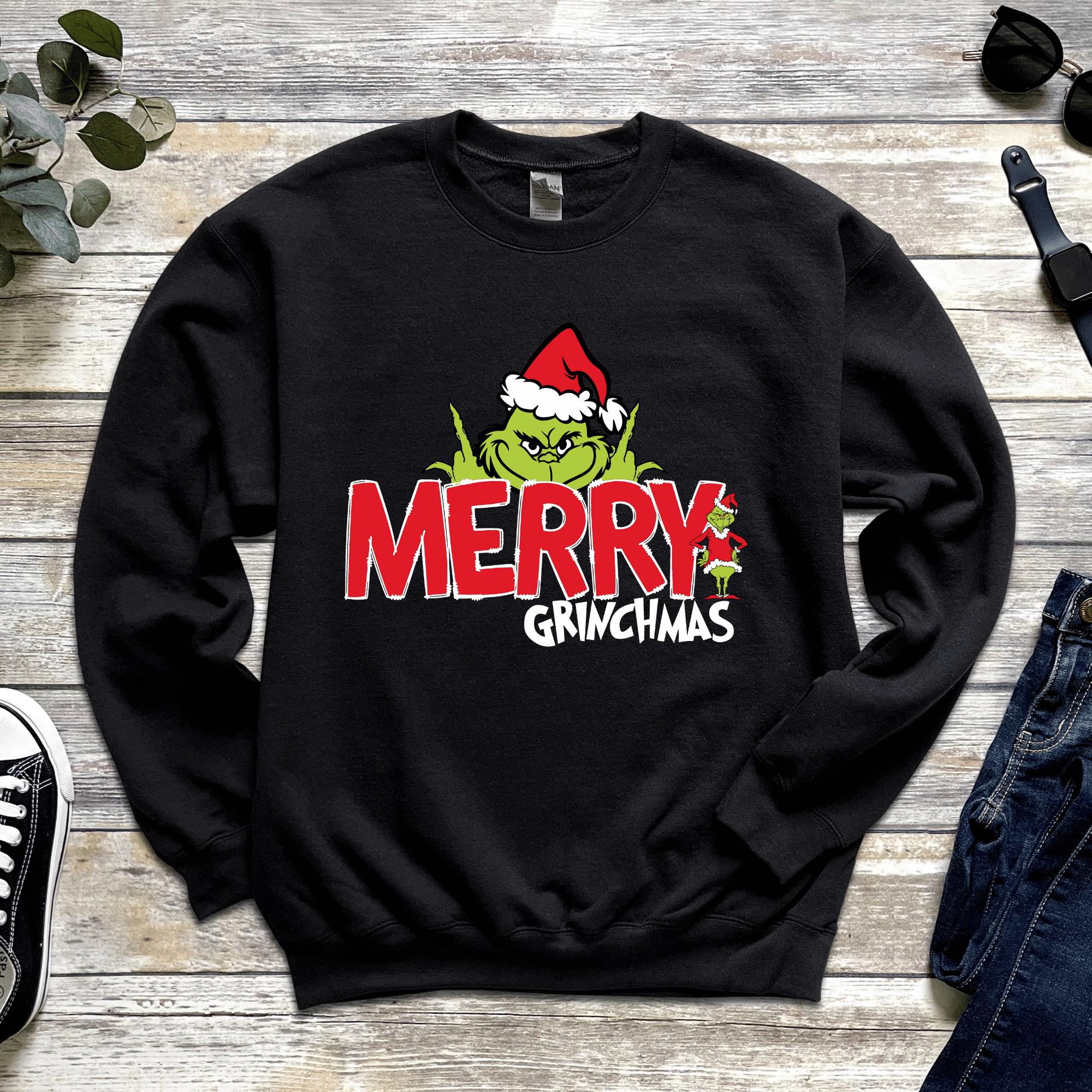 Grinch Playeras De Navidad Familiares Sueter NavideÃ±o De Grinch