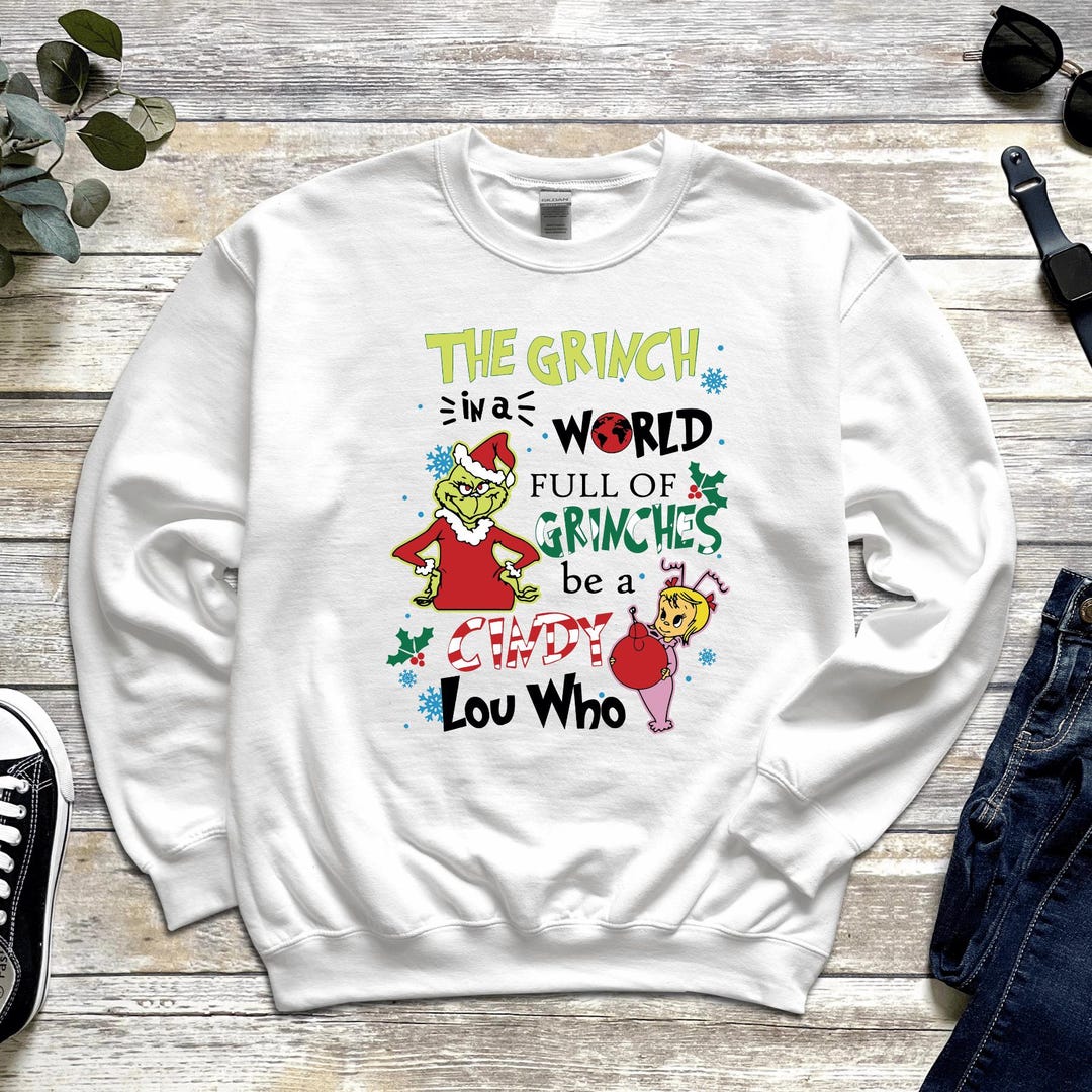 Retro Grinch Christmas Hoodie, Merry Grinchmas Shirt, Funny - Inspire