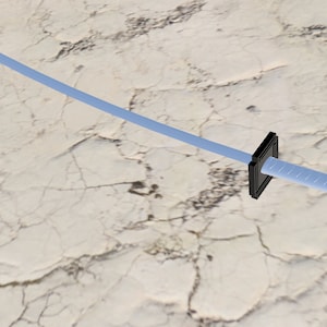 White Zangetsu Inspired Sword STL 3D Print (FAN ART)
