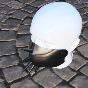 As Nodt Inspired Spike Mask STL 3D Print  (FAN ART)