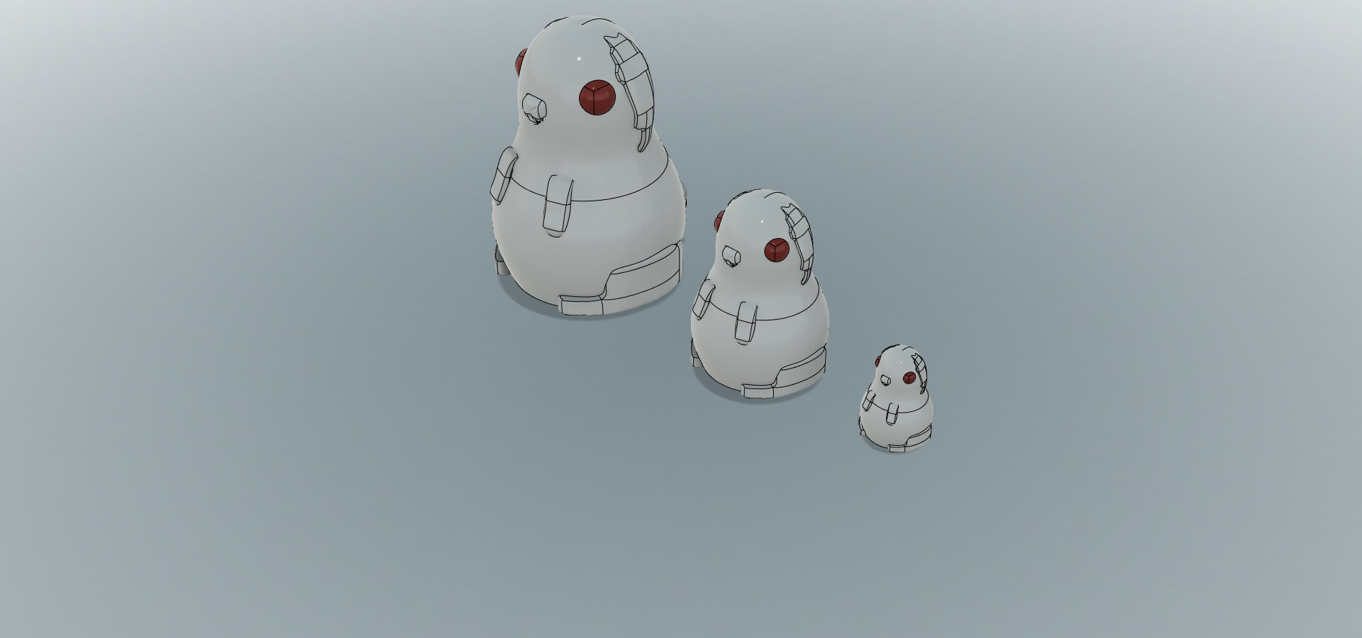 Bunny Rabbit Nesting russian Doll STL 3D Print - Etsy