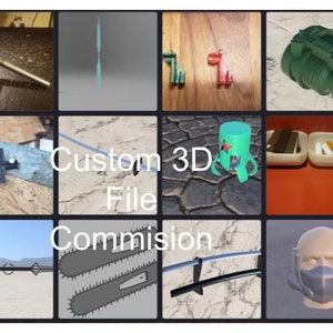 Custom Cosplay or Gadget Creation for Commision STL