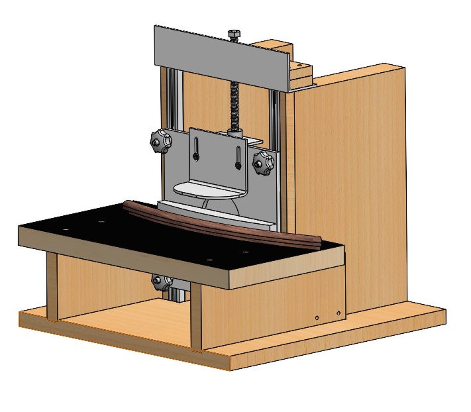 Horizontal Router Table Digital Plans | Woodworking Plans | Build Plans ...