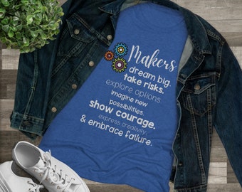 Makerspace Teacher T-shirt, Makerspace Tee, STEM Shirt