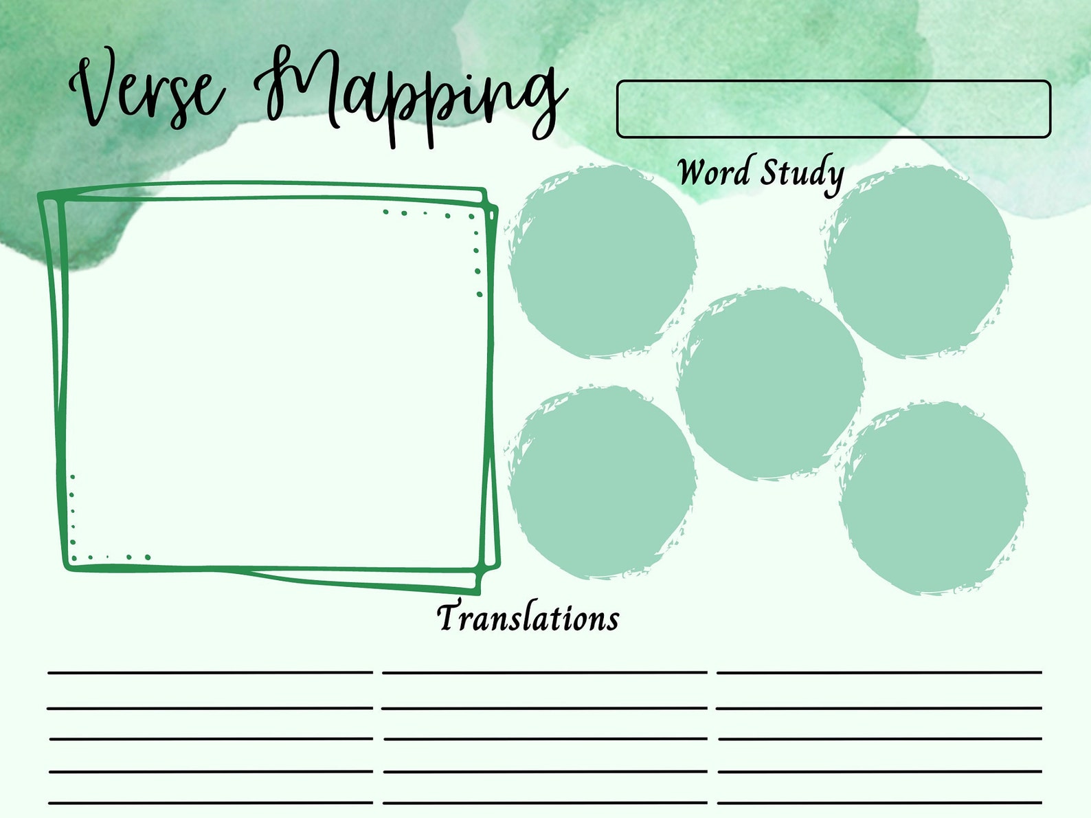 verse-mapping-template-pdf-green-digital-download-printable-bible