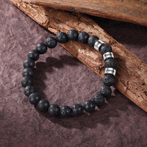 Lava Bead Bracelet Etsy