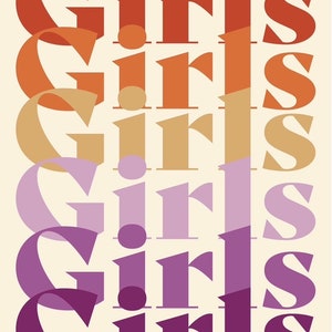 Lesbian flag print