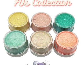 Glitter for Resin Art, Tumblers, Epoxy Resin Jewelry, Nail Art. Silicone Molds 70s Collection