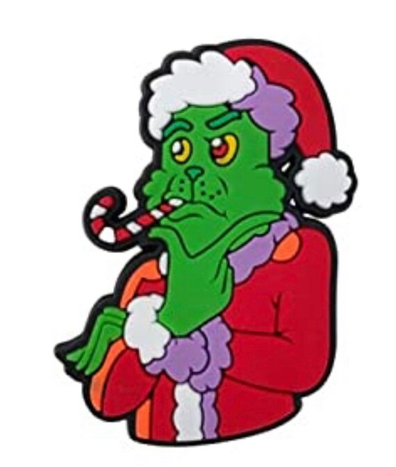 The Grinch Scheming Charm / Jibbitz Croc Charms Shoe Etsy