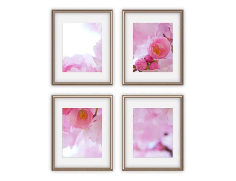 Set of 4 Dark Gold Frames on white background image 1