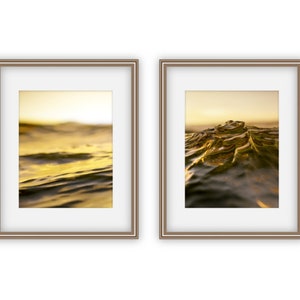 Set of 2 Dark Gold Frames on white background image 1