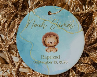 Personalized Baptism Ornament Baptism Ornament Girl Christening Gift Godparents Gift, LDS Baptism Ornament