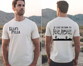 If Lost Return To Ella Langley T-Shirt | Desert Cactus Typography