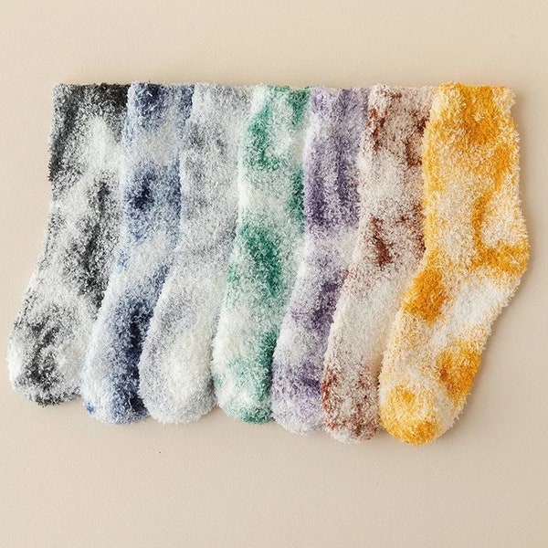 Shop Personalized Fuzzy Socks Online Etsy