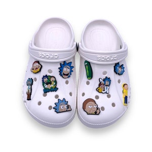 Rick, Morty shoe charms Set, Shoe Clips , Shoe Charms , Shoe Decorations , Charms , Cute Charms | small gift, Goody bag