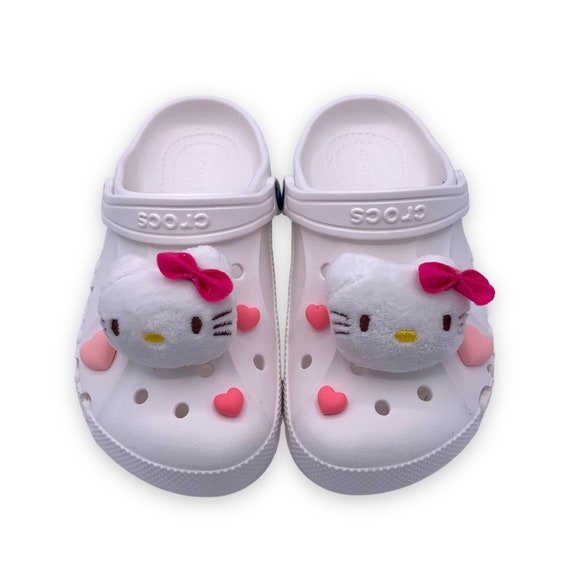 Hello Kitty Crocs Jibbitz Set Shoe Charms small Gift - Etsy