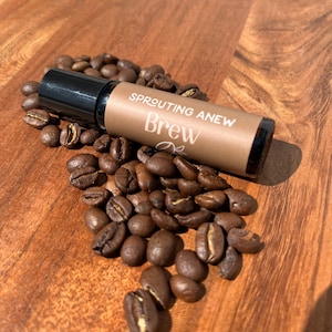 Rolinho para os olhos com infusão de café: cuidados com a pele veganos (10 ml)