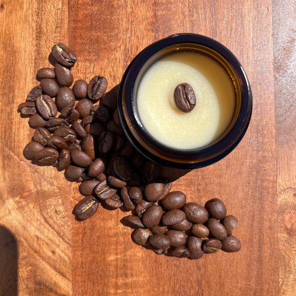 Coffee Infused Under-Eye Cream | Vegan Under-Eye Cream | Anti-Aging | Awakening | Handmade | 1 oz