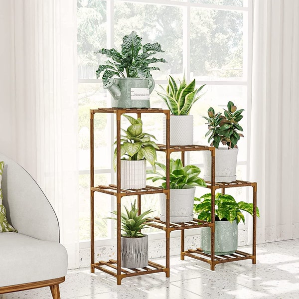 Corner Plant Stands Indoor Etsy