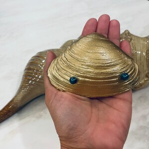 HANDMADE Sea Turtle Decoupage Clam Shell Jewelry/trinket Dish - Etsy