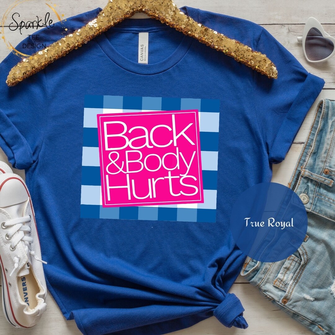 Back and Body Hurts Shirt, Gift Shirt, Pharmacy Technician Gifts, Pharmacy Tech Student Gift