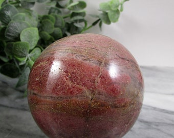 Esfera de rodonita - 424g