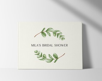 Linen Bridal Shower Guest Book | Bride to Be | Bridal Shower Gift | Advice for the Bride | Hen Night | Bridal Shower Keepsake | Hens Party