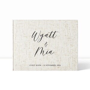 Libro degli ospiti per matrimonio / Libro degli ospiti per matrimonio / Libro degli ospiti in lino / Libro degli ospiti personalizzato / Libro degli ospiti per matrimonio / Libro degli ospiti in lino per matrimonio