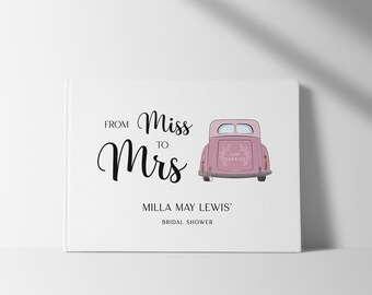 Bridal Shower Guest Book | Advice for the Bride | Bride to Be | Bridal Shower Gift | Bachelorette Guest Book | Hen Night | Bridal Shower