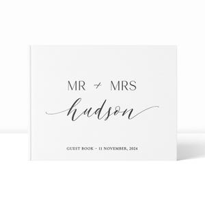 Wedding Guest Book | Guest Book for Wedding | Linen Guest Book | Personalised Guest Book | Guest Book Wedding | Linen Wedding Guest Book